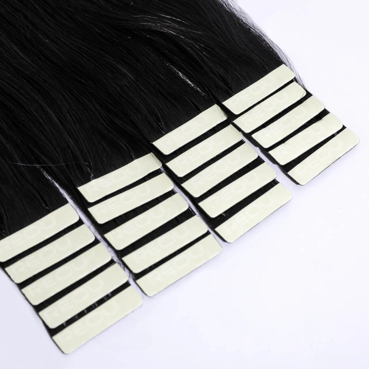 Burmese Hair Straight Tape Ins  Extensions