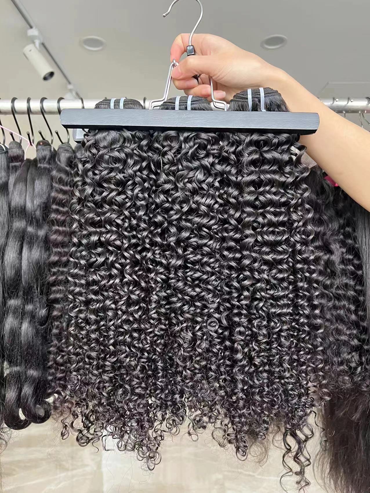 Burmese Hair Curly Wave Hair Bundles