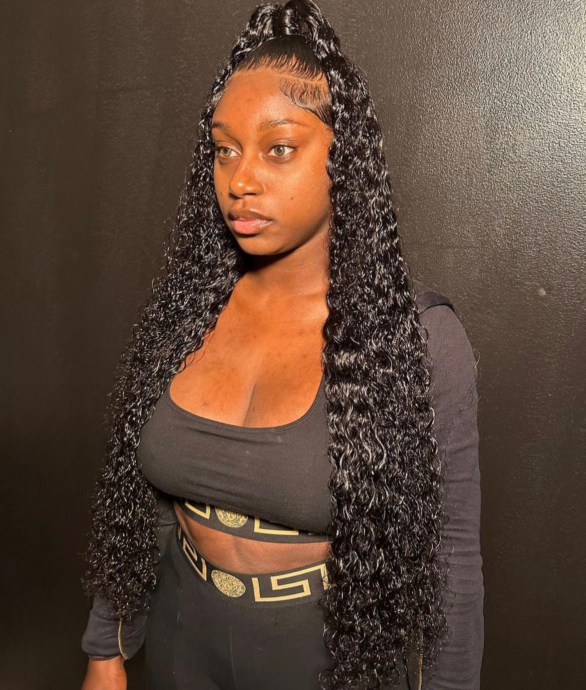 Raw Hair Burmese Curls 2x6 4x4 5x5 6x6 7x7 HD Closure Wigs New Fashion