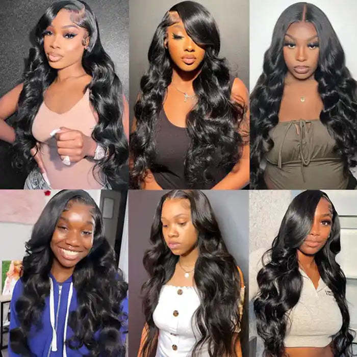 HD Closure Wigs Body Wave