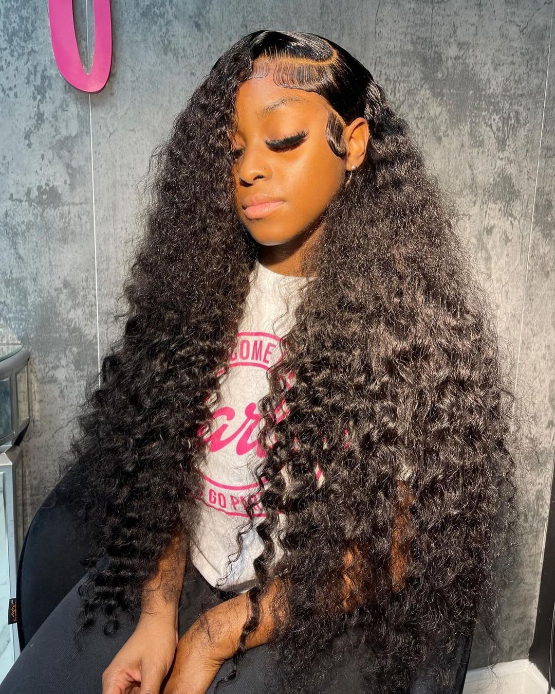 Raw Hair Italian Curly Wig 13x4 13x6 HD Lace Wigs Italian Wave 160% 200% Density Wig