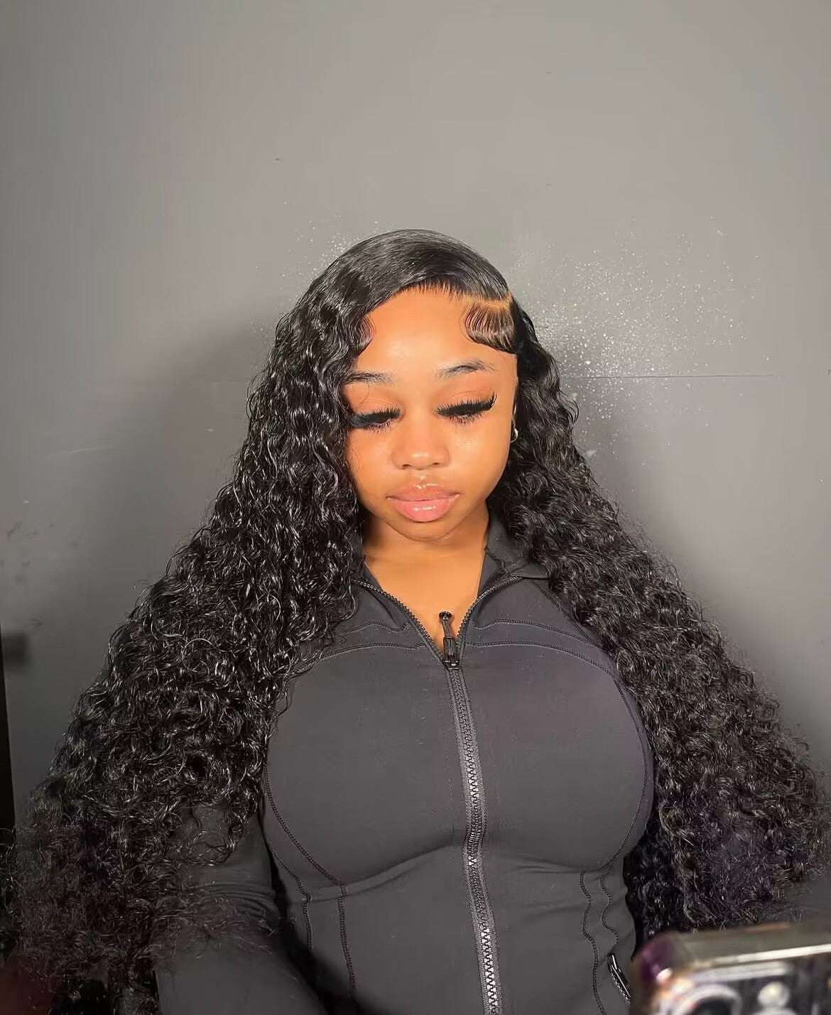 Raw Hair Deep Wave 4x4 5x5 6x6 7x7 HD Closure Wigs Classic Hairstyle