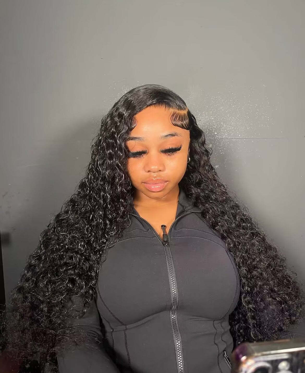 Raw Hair Deep Wave 4x4 5x5 6x6 7x7 HD Closure Wigs Classic Hairstyle