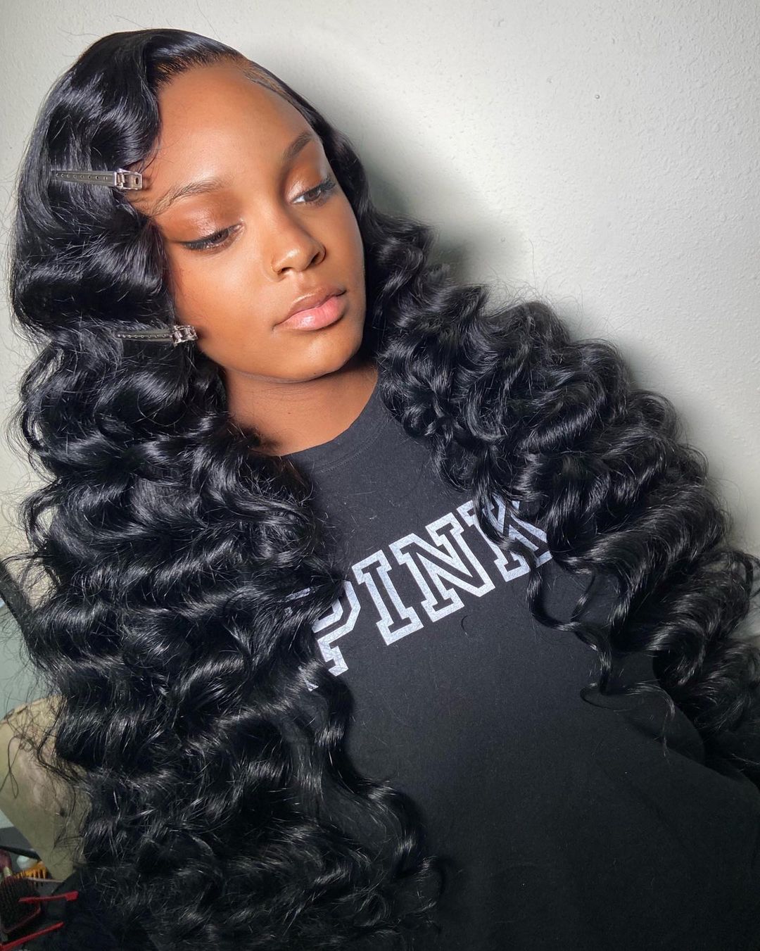 Raw Hair Loose Deep Wave Wig HD 7x7 6x6 5x5 4x4 Ocean Wave Lace Closure Wigs
