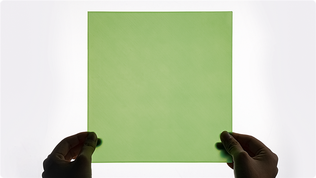 Bambu Lab P1S 3D printer prints a perfect first layer