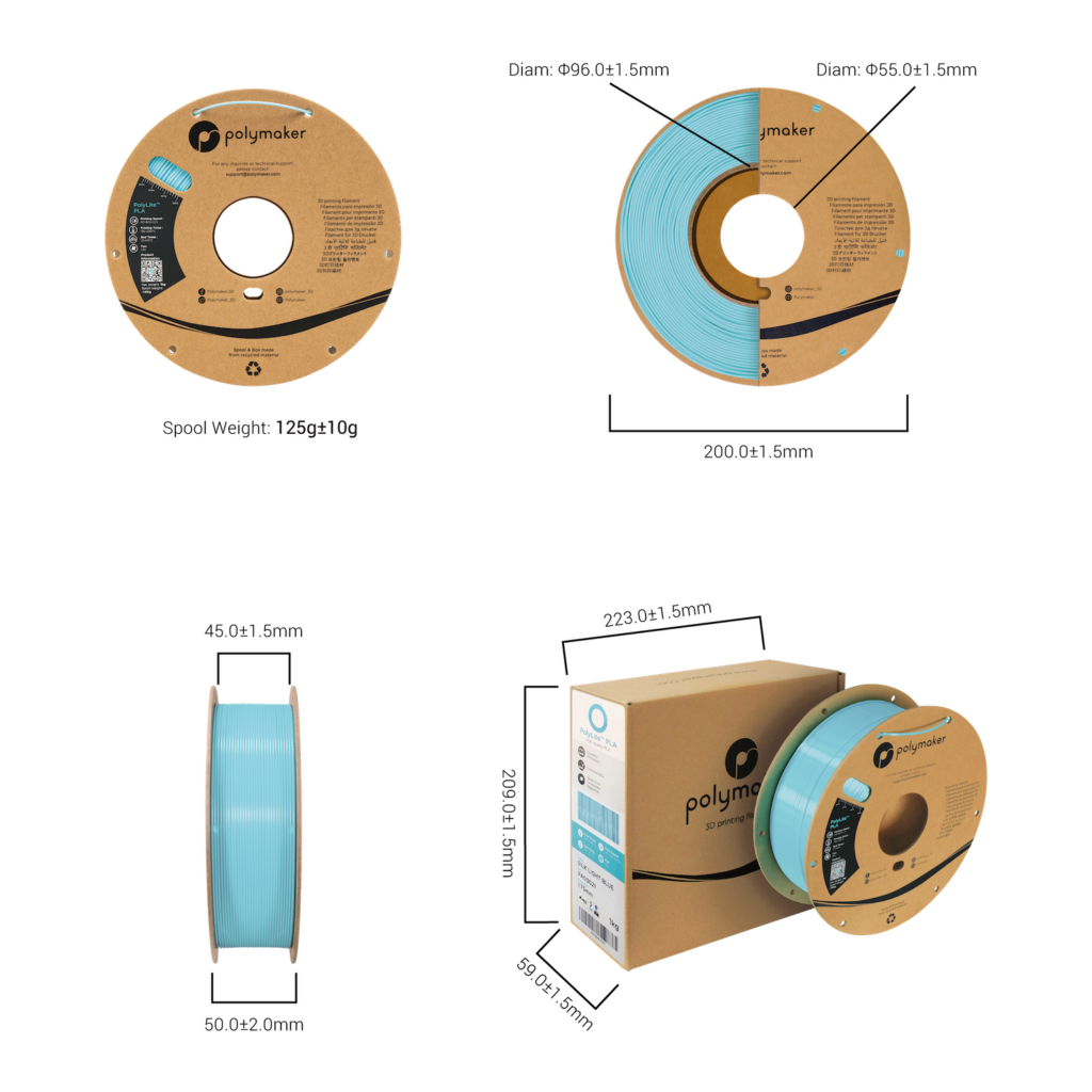 PolyFlex™ TPU95 Series Packaging and Product Contents