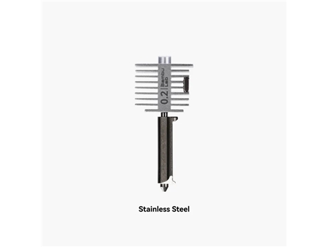 Bambu Lab Stainless Steel Nozzle Series - 0.2/0.4mm [Special for A1]
