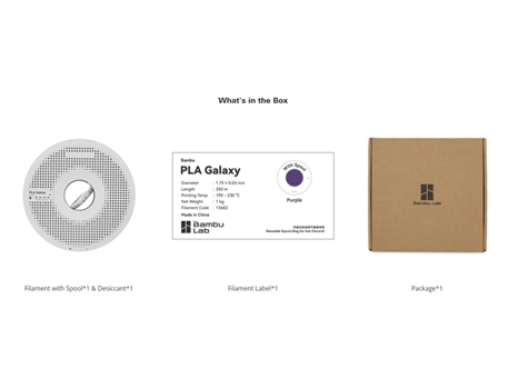 Bambu Lab PLA Galaxy - Brown