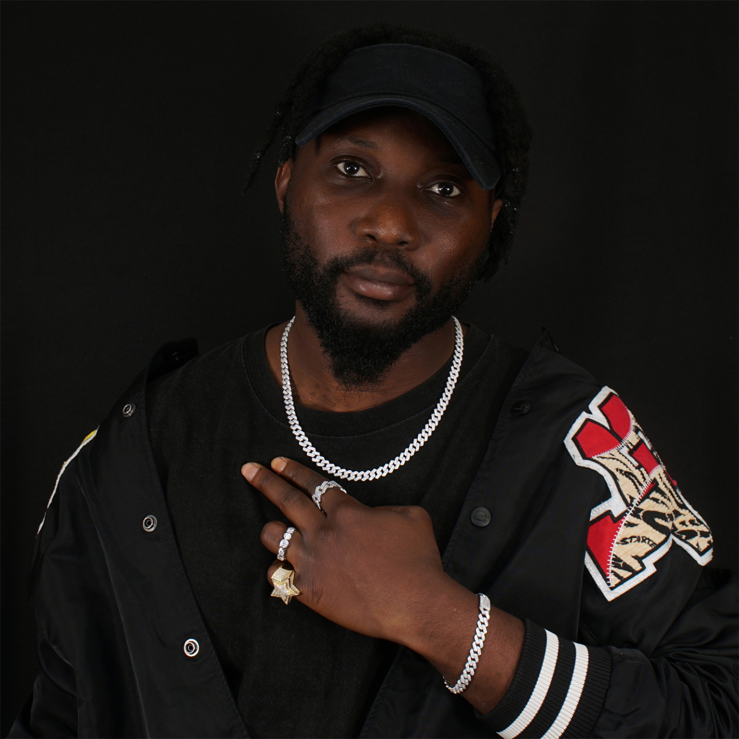 03style 8.5MM S925 VVS Synthetic Moissanite Hip Hop Iced Out Cuban Link Necklace Chain