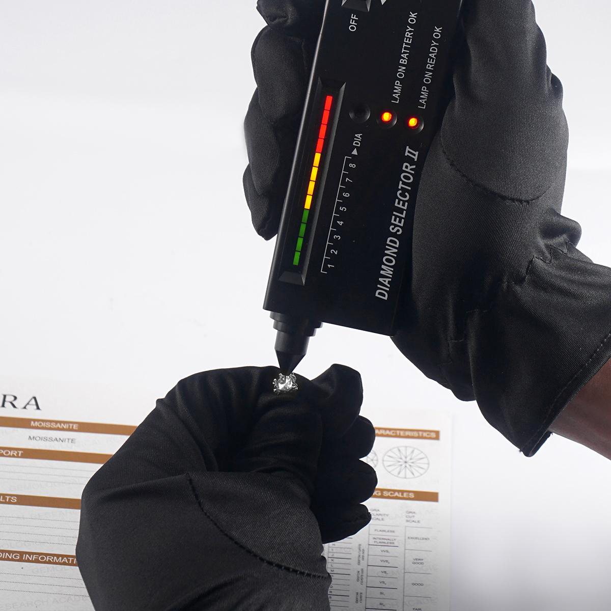 Dragon Claw Prong Earrings S925 VVS Synthetic Moissanite Stud