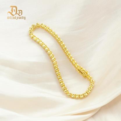 2mm VVS D Color S925 Sterling Silver Synthetic Moissanite Tennis Bracelet