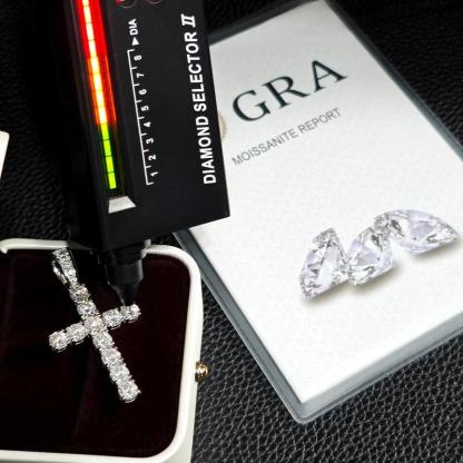 Delzzad Unisex Classic Cross Pendant Necklace Christmas Gifts for Men Women