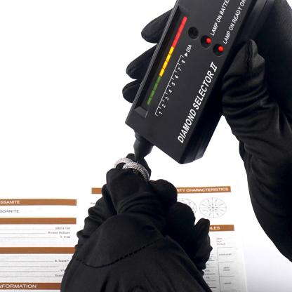 Sparkling Round Huggies Ear Cuffs S925 Synthetic Moissanite Unisex Earrings