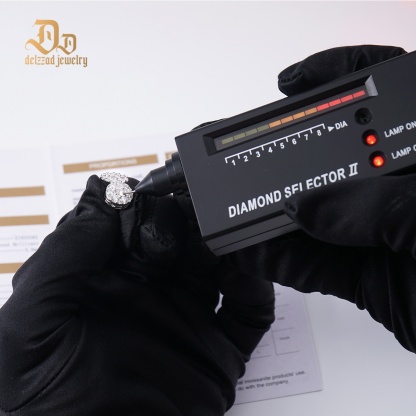 10MM 925S & VVS Moissanite Cluster Halo Stud Earrings