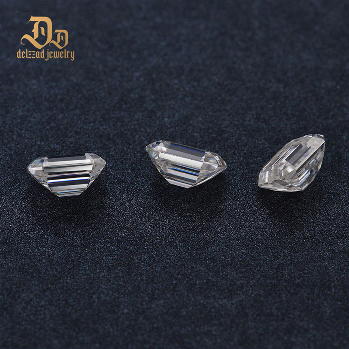 Flawless Emerald Moissanite Loose Moissanite Diamonds VVS