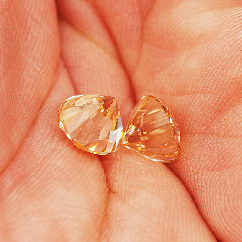 High Quality Synthetic Diamond Gemstone Loose Ice Cut Moissanite for Jewelry Making Raw Fancy Moissanite