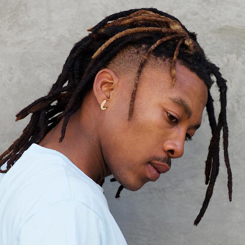 S925 D Color VVS Synthetic Moissanite Huggie Earrings Mother's Day Gifts for Women Men