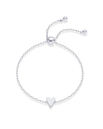 BFF Friendship Heart Bracelets Adjustable Matching Bracelets Stainless Steel Chain Daily Costume Jewelry Accessories