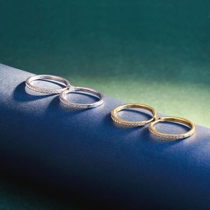 Bling Hoop Earrings Unisex Earrings S925 VVS Synthetic Moissanite