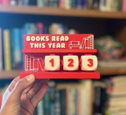 📚 Books Read This Year Counter – Fun & Colorful Reading Tracker