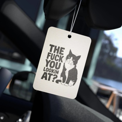 Funny Cat Car Air Freshener