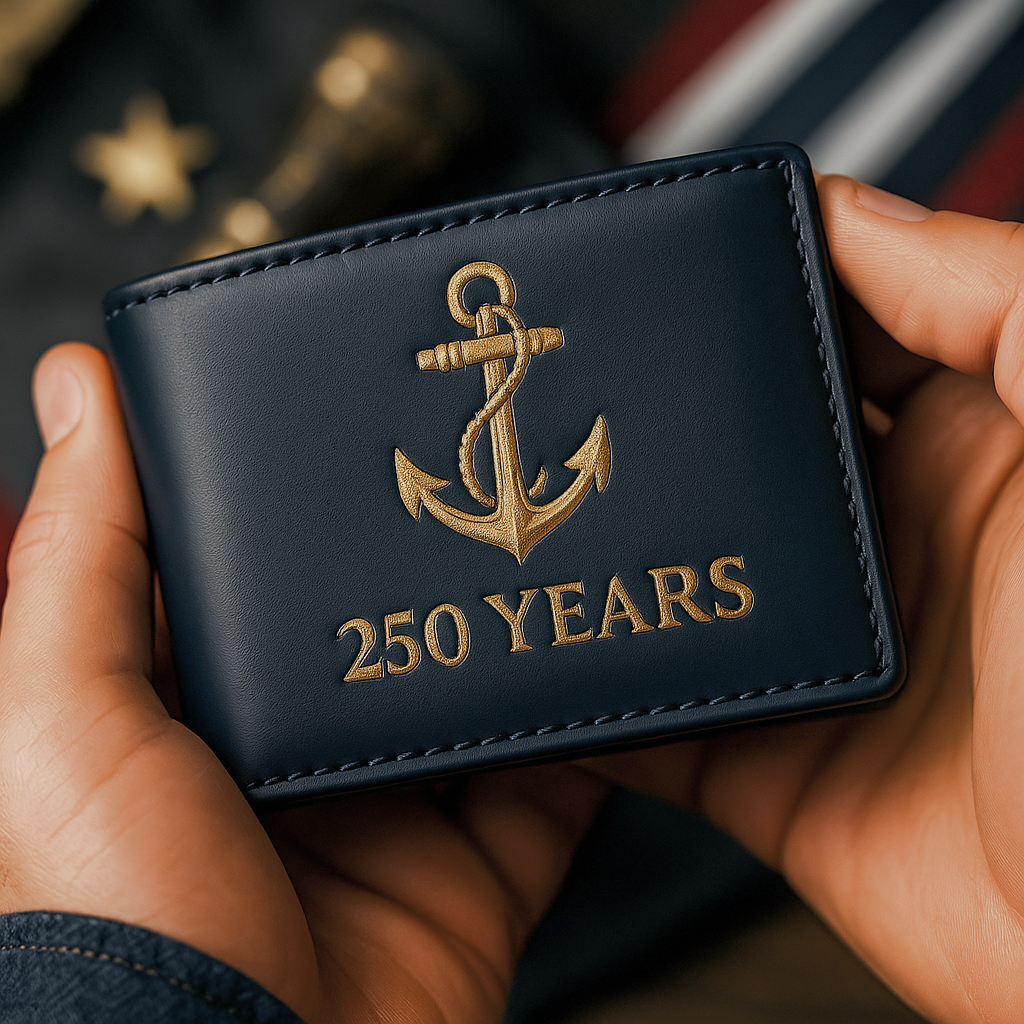 U.S. Navy 250th Anniversary Commemorative Wallet