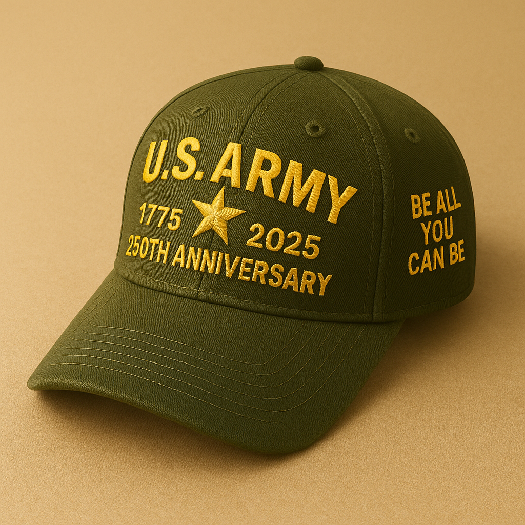 U.S. Army 250th Anniversary Tribute Cap – "Be All You Can Be" Edition