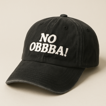 NO OBBBA! Washed Heritage Cap