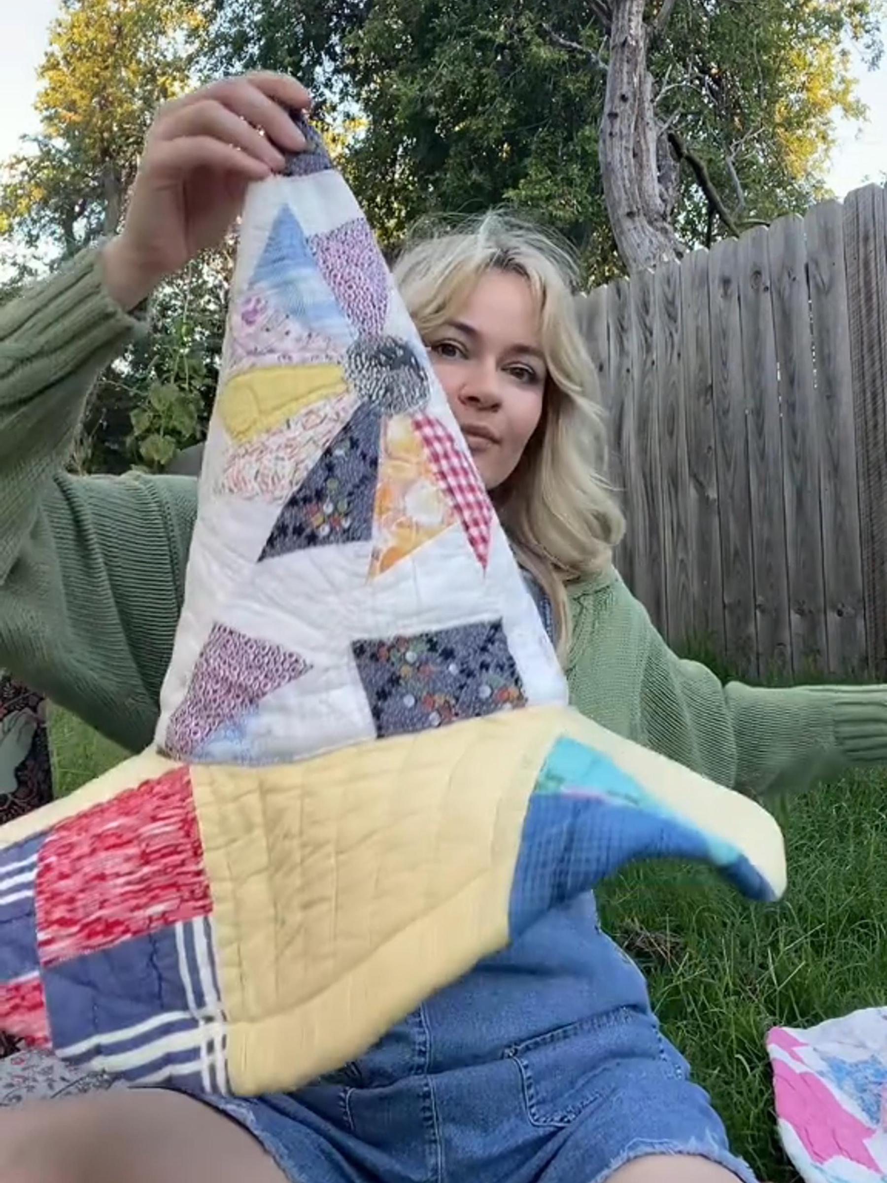 The Quilted Witch Hat | Handcrafted Folk Art Hat