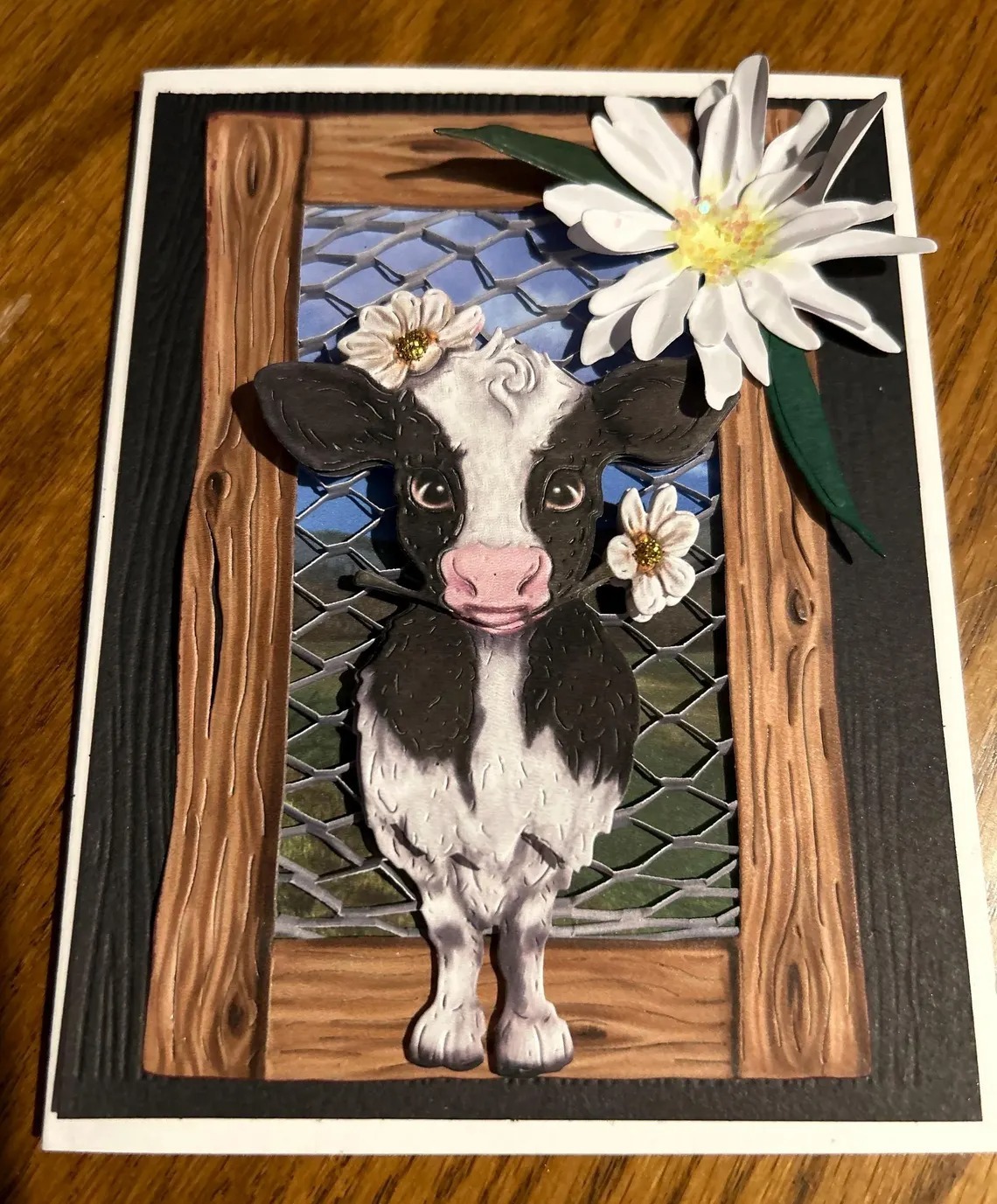 DIY Cow Card kit