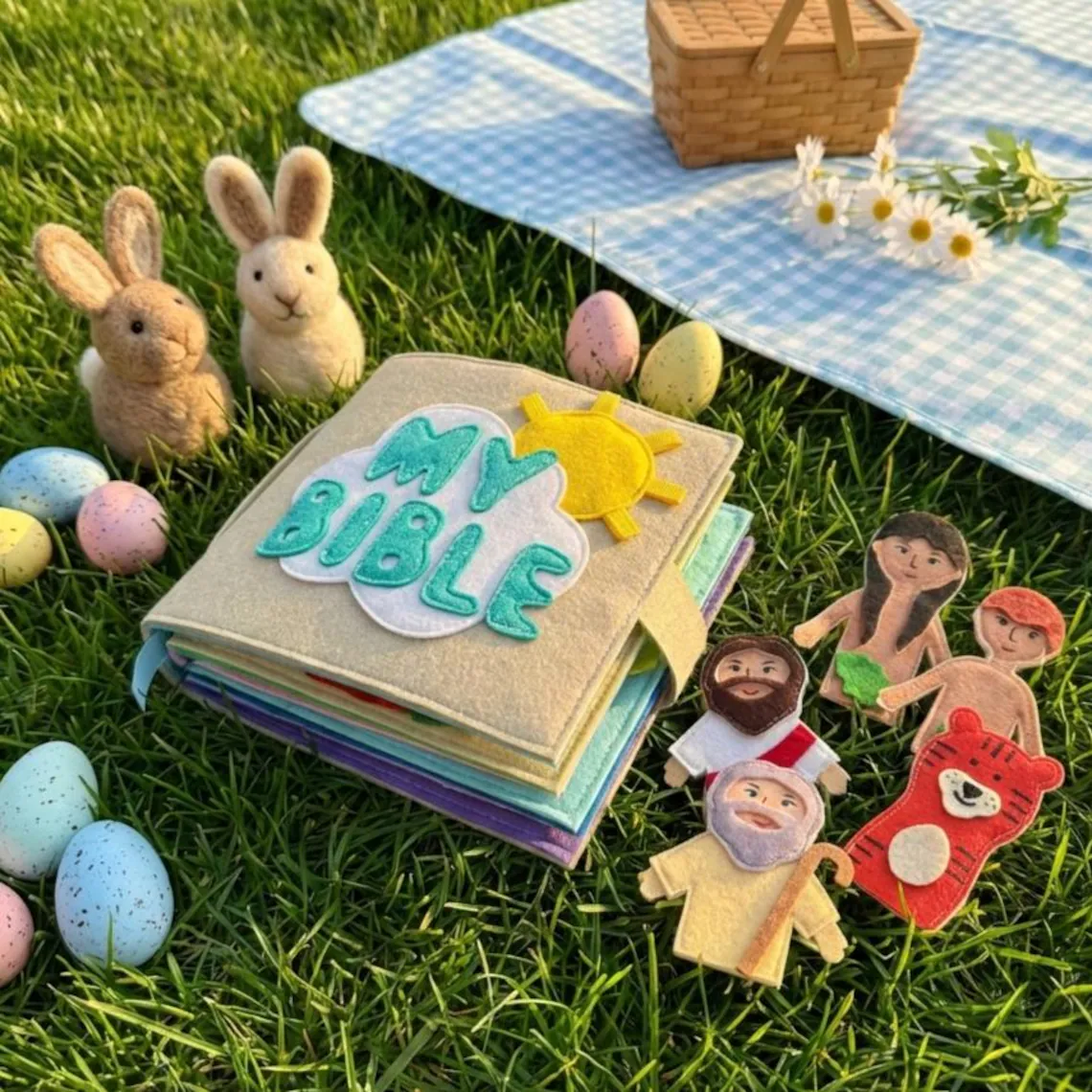 Handmade Felt Bible Quiet Book
