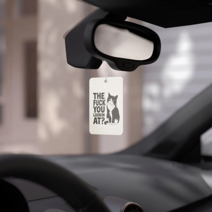 Funny Cat Car Air Freshener