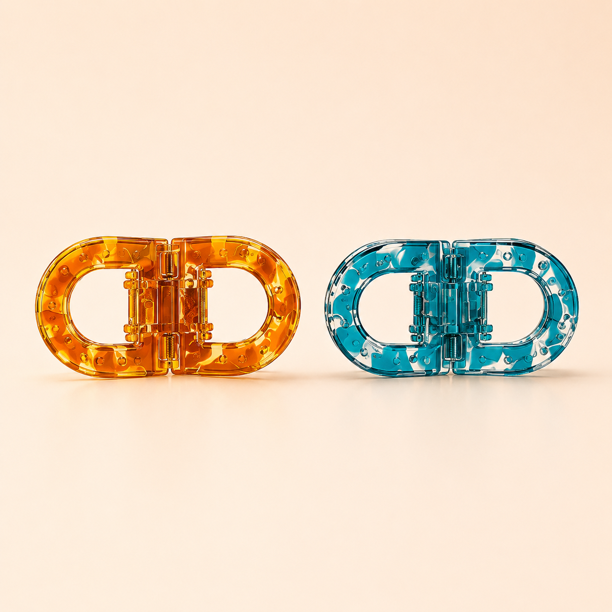 💖2-Piece Magnetic Hair Clip Set – Easy Half-Up Styling in Seconds