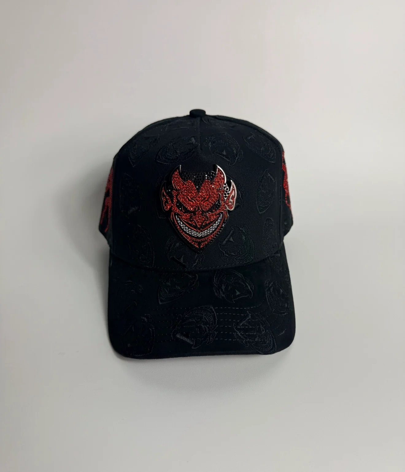 LUCIFER suede snapback hat Four colors available