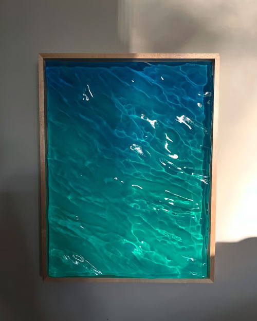 Handmade Water Ripple Sculpture