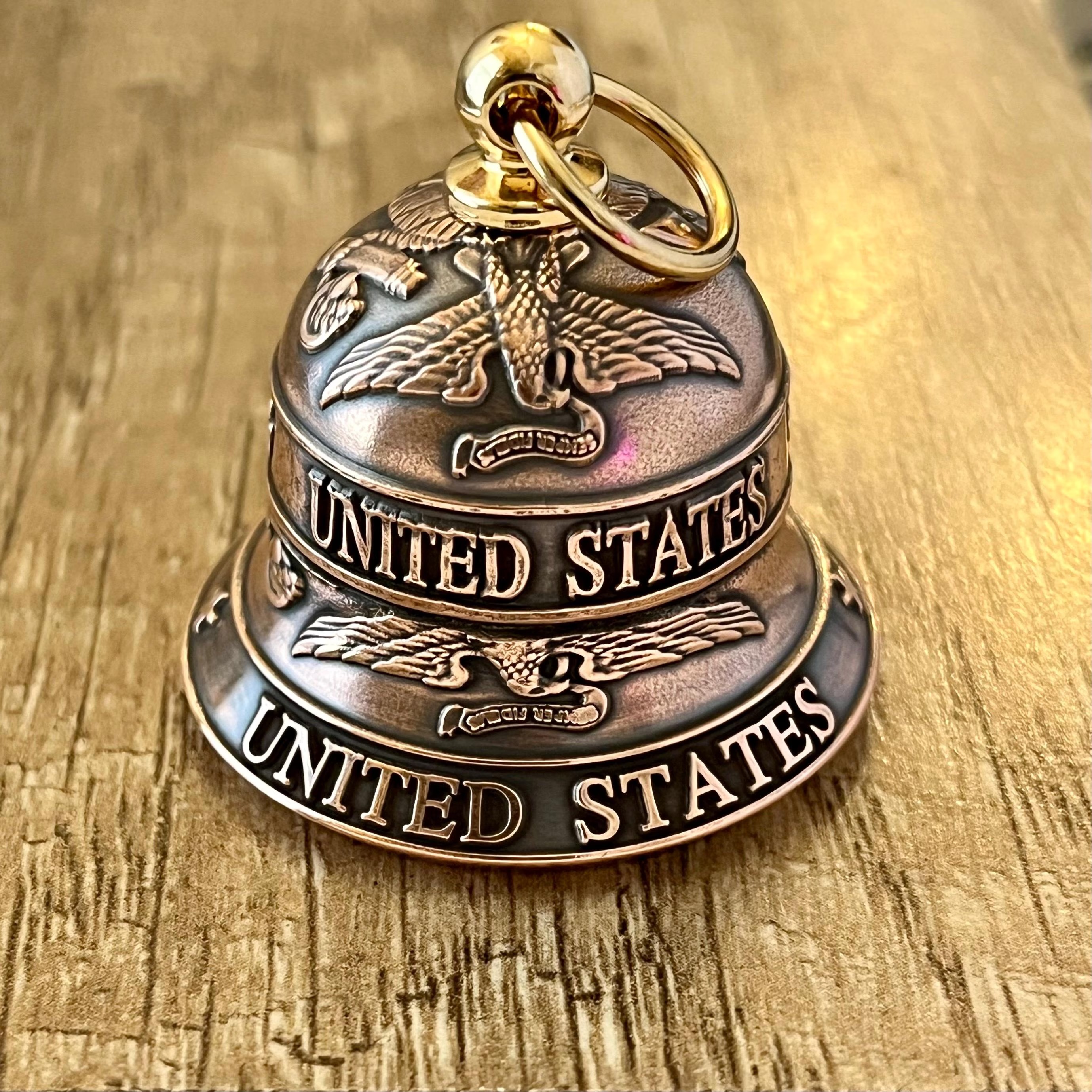 Handmade 250th Anniversary U.S. Marine Corps Motorcycle Bells