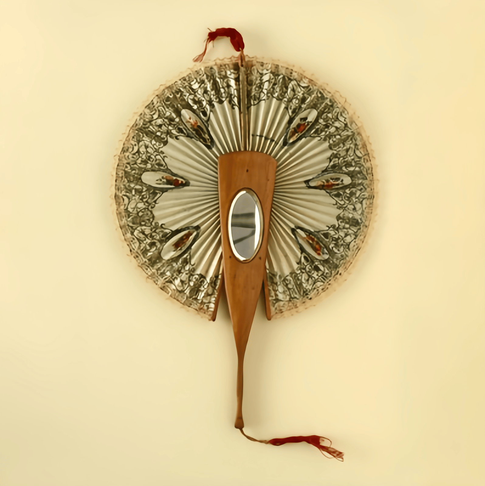🔥LAST DAY 50% OFF - 🪞Antique Mirrored Mechanical Fan