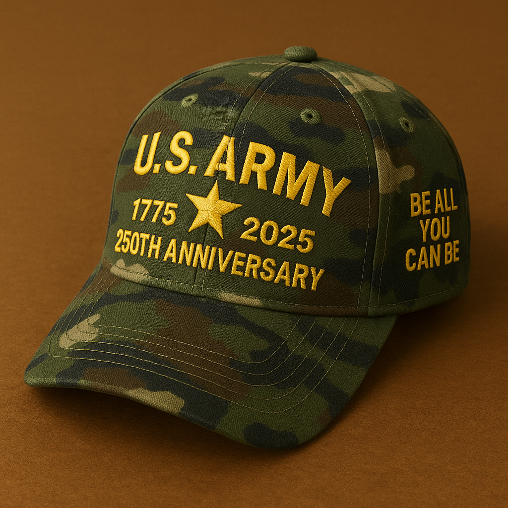 U.S. Army 250th Anniversary Tribute Cap – "Be All You Can Be" Edition