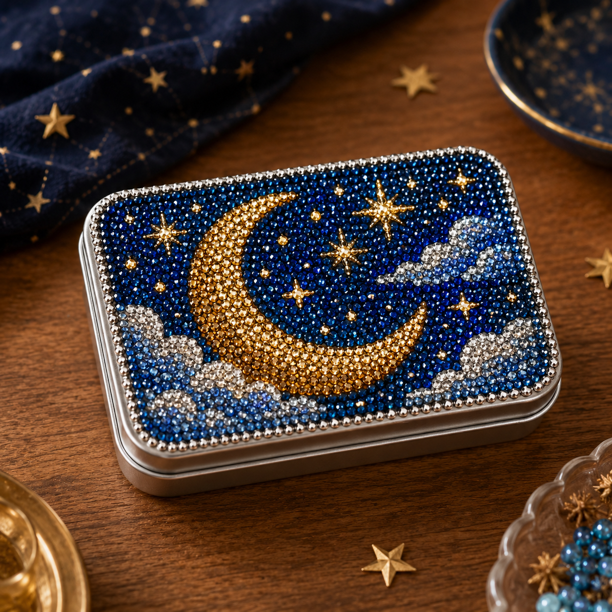 💎 DIY Diamond Painting Tin Box Kit ✨