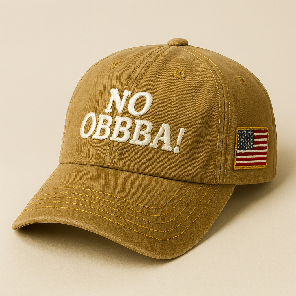 NO OBBBA! Washed Heritage Cap