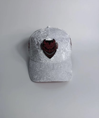 LUCIFER suede snapback hat Four colors available