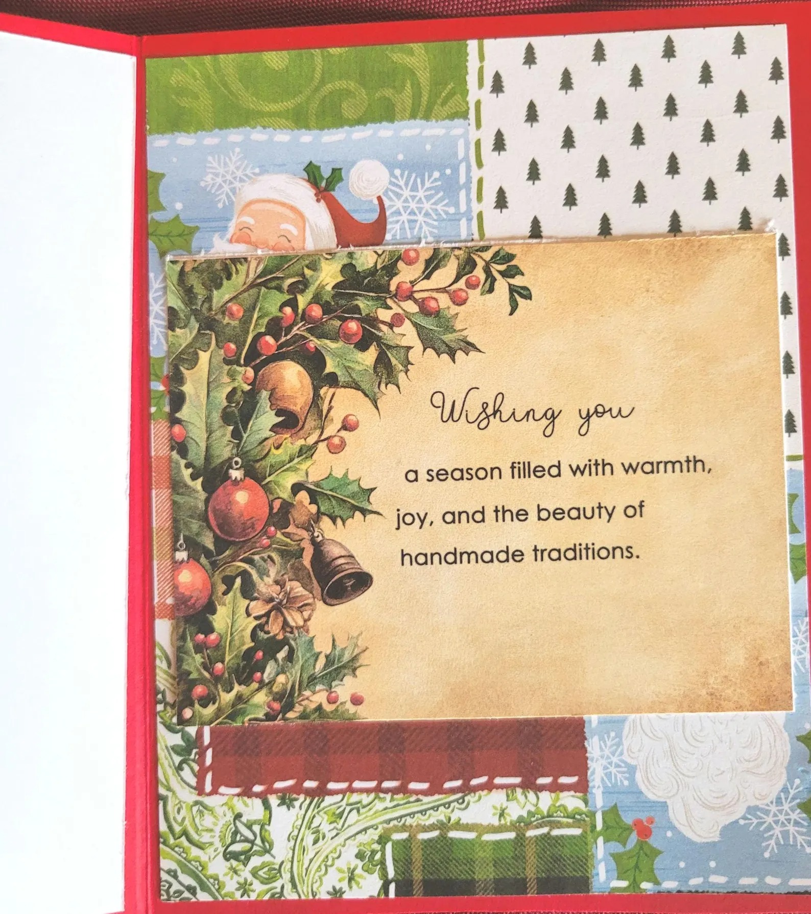 Crochet Christmas Tree Card