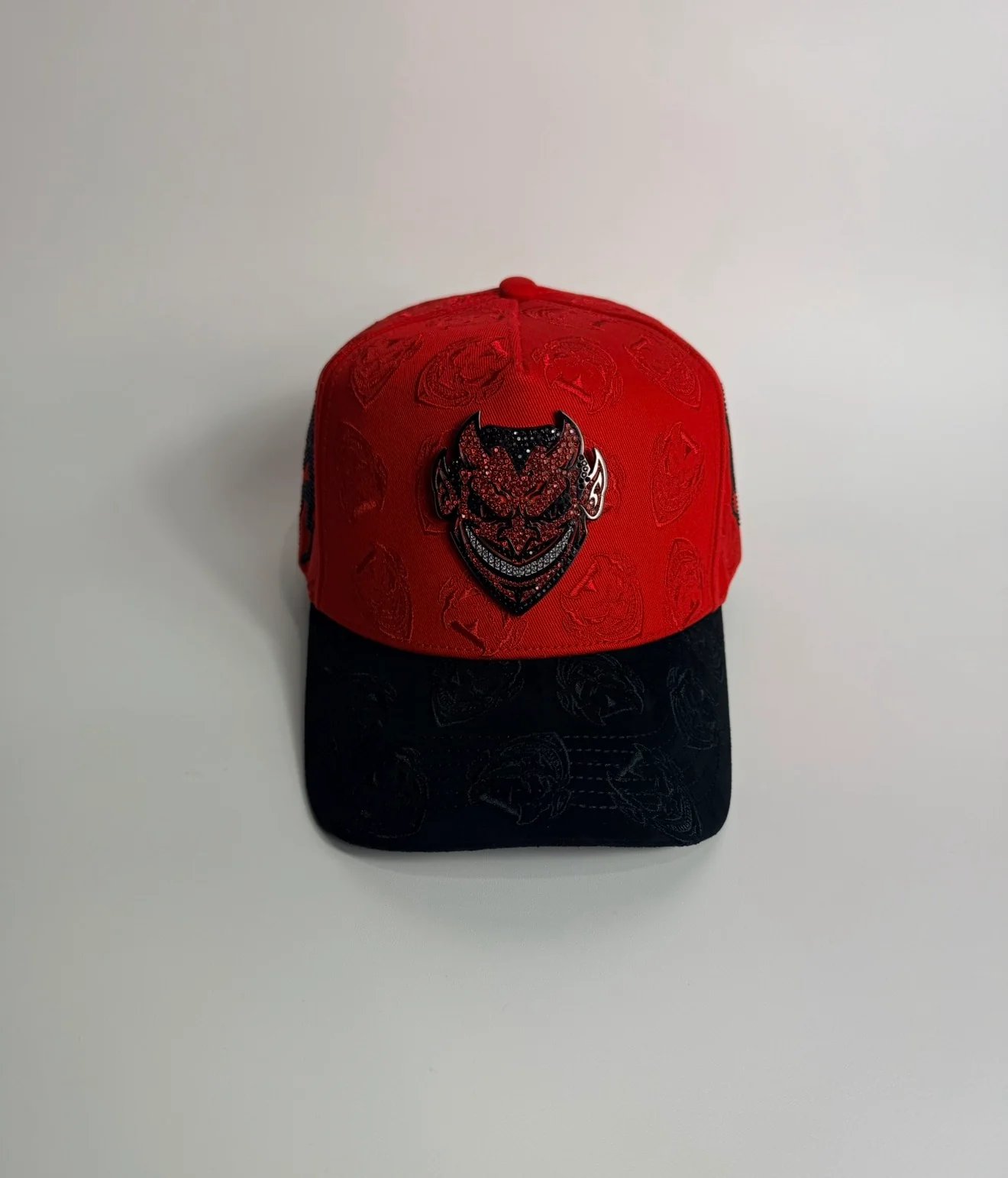 LUCIFER suede snapback hat Four colors available