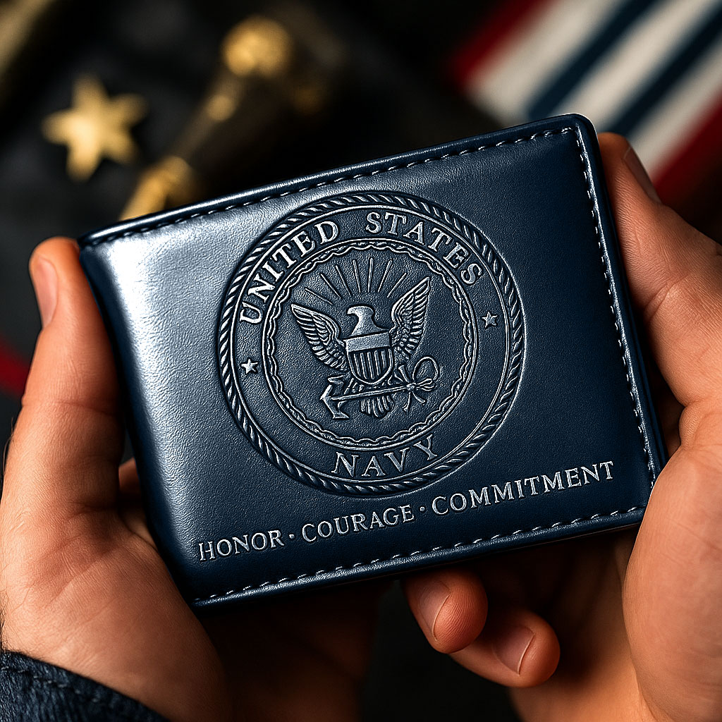 U.S. Navy 250th Anniversary Commemorative Wallet