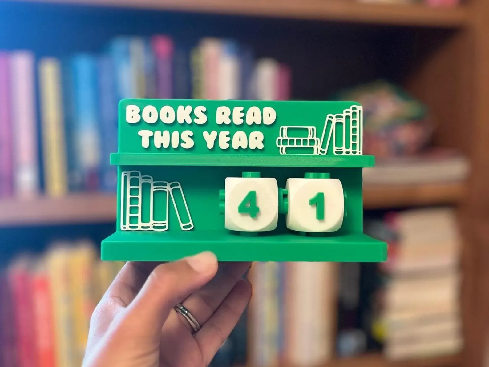 📚 Books Read This Year Counter – Fun & Colorful Reading Tracker