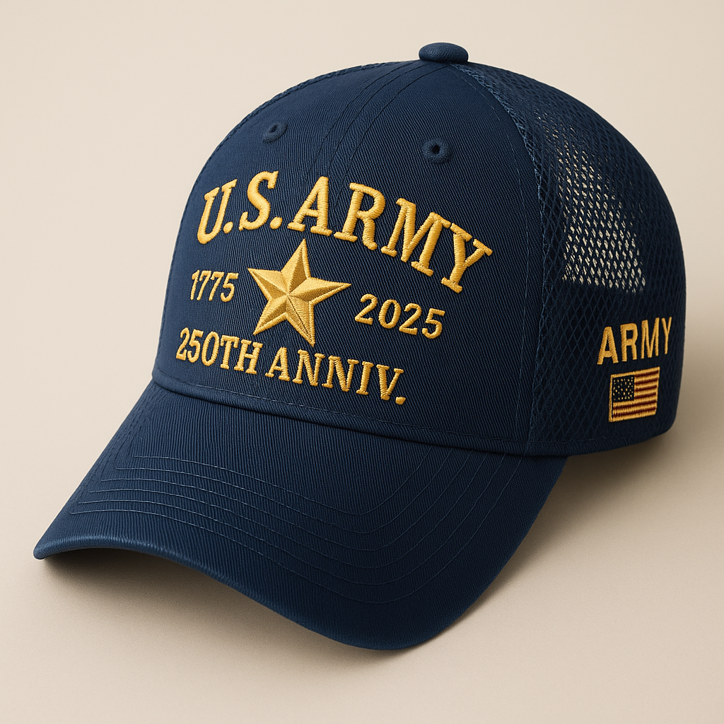 U.S. Army 250th Anniversary Trucker Cap