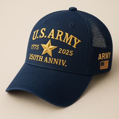 U.S. Army 250th Anniversary Trucker Cap