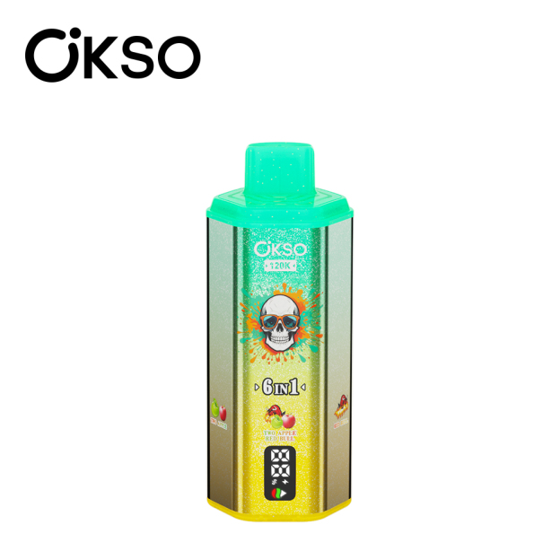 OKSO 120K Puffs 6 in 1 disposable vape
