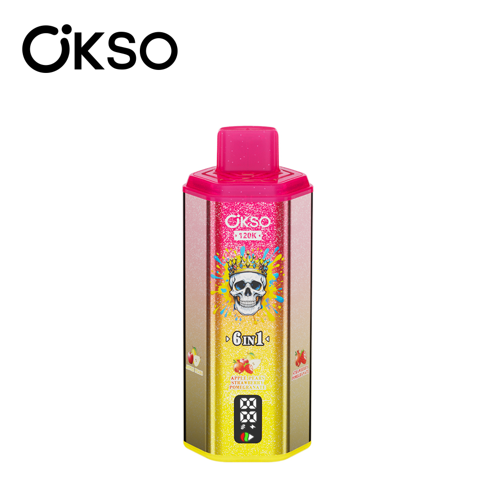 OKSO 120K Puffs 6 in 1 disposable vape