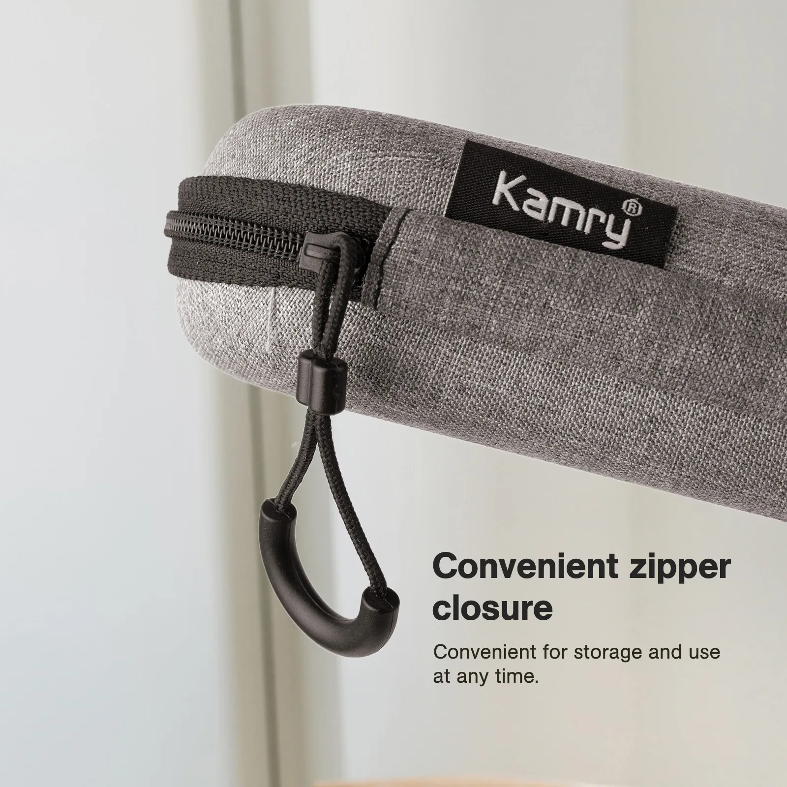 Kamry Zipper Fabric Storage Bag｜Lightweight & Portable